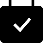 Calendar Tick SVG Icon